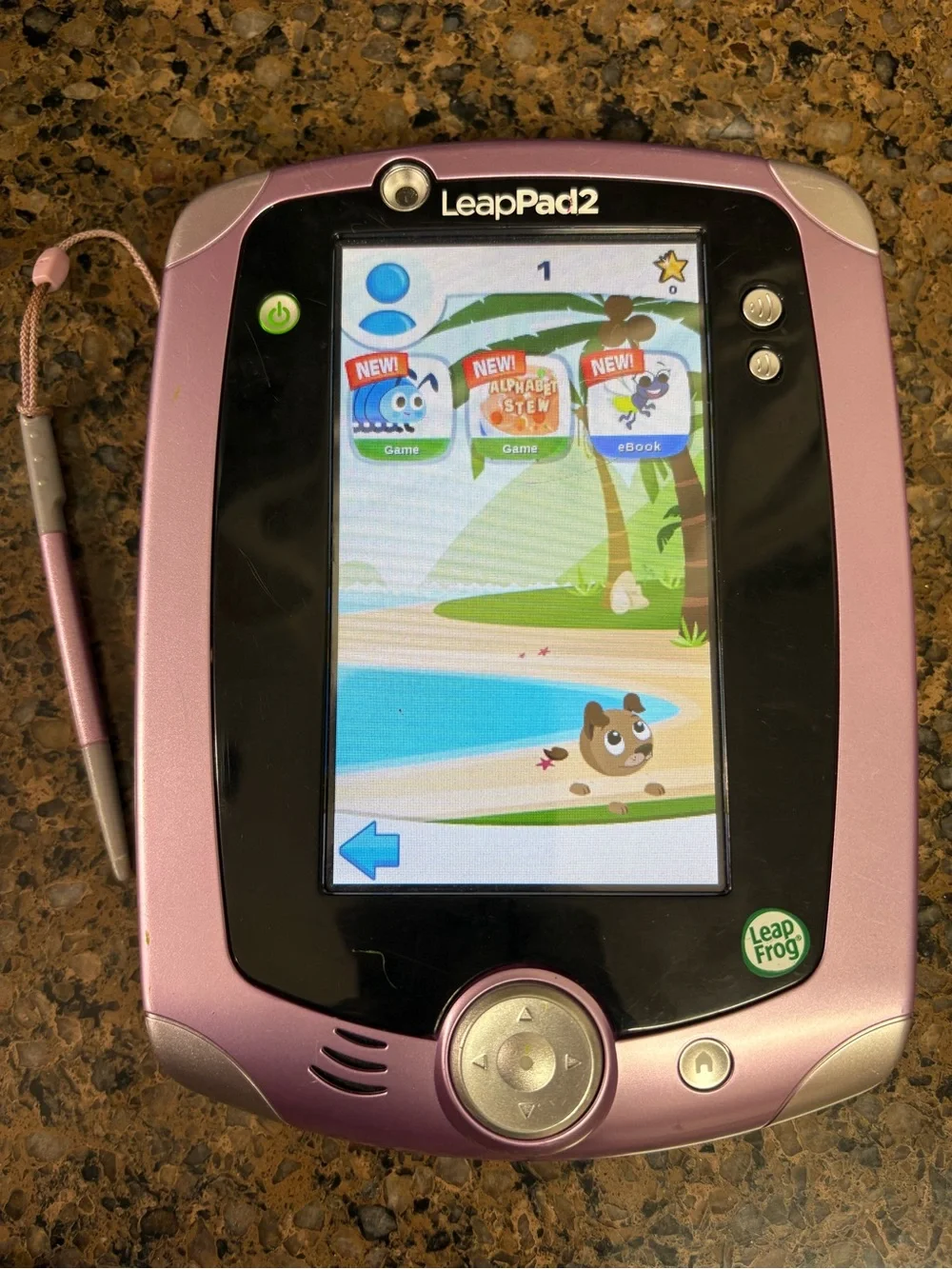 LeapFrog LeapPad2 Kids Learning Tablet - Pink
